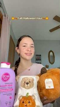 I’m so excited for Fall!!!😍🎃🧸🍂 #trending #fypシ゚viral #viralshort #subscribe #fallhaul #autumn