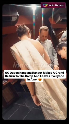 OG Queen Kangana Ranaut Is Back On The Ramp And Absolutely Stuns Everyone! 😍❤️ . . . #KanganaRanaut #RampQueen #BollywoodFashion #StyleIcon #FashionGoals #CelebritySpotted #GlamQueen #OOTD #ViralMoment #FYP #Trending #Explore #Instagram #IndiaForums | India Forums