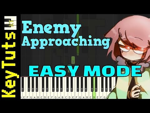 Learn to Play Enemy Approaching from Undertale - Easy Mode