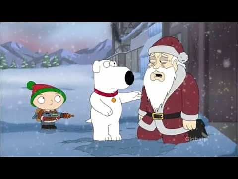 Family Guy - Stewie and Brian Meet Santa