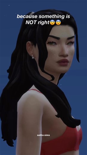 my Sims 4 serial killer Sim is perfect😏 youtube: solitasims #TheSims4 #Sims4 #solitasims | solitasims