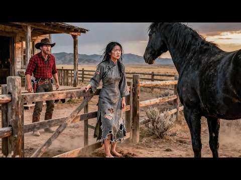 She Walked Into His Life Barefoot and Bleeding — Until the Cowboy's Stallion Walked Straight to Her