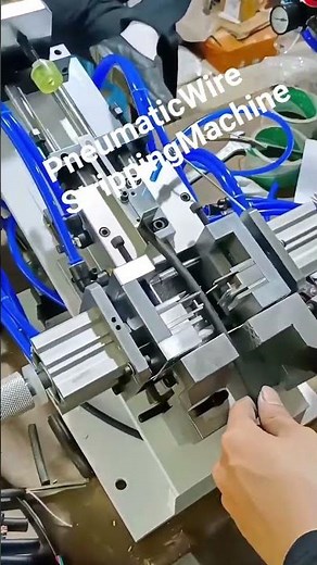 Pneumatic Multicore Cable Sheath and Insulation Stripping #wireharness