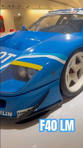 Ferrari F40 LM Is Pure Madness! Race-Bred Legend Unleashed 🏁🔥 #F40LM #Ferrari