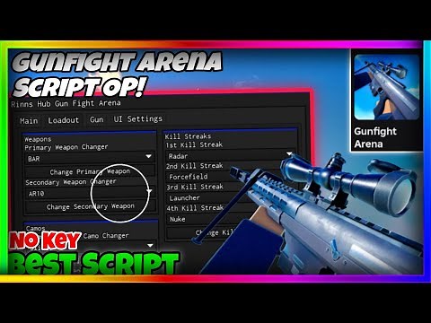 Gunfight Arena Script / Hack Pastebin 2025! - No Key - Silent Aim, No Recoil | Roblox