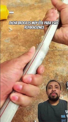 Como Roscar tubos PVC de Agua #plomeria #pvc #fontanería #soluciones #herramientas