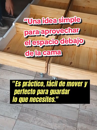 Aprovecha el Espacio Debajo de la Cama con Cajoneras