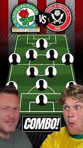⚔️ CUP COMBO | BLACKBURN v SHEFFIELD UNITED COMBINED XI ⚔️#Football #SUFC #rovers #EFL #Championship