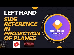 Left hand side reference in Planes Engineering Graphics/ Engineering Visualization