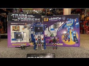 Transformers generation one complete soundwave collection. G1 vintage variant cassette takara box
