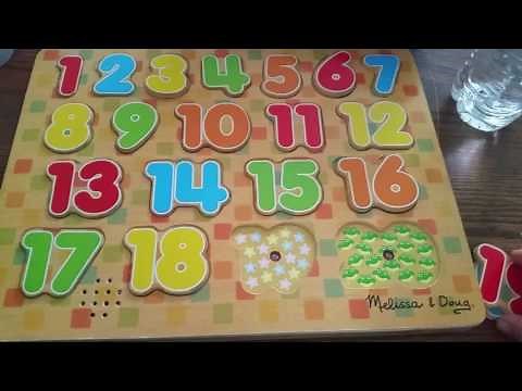 Numbers 1-20 sound puzzle