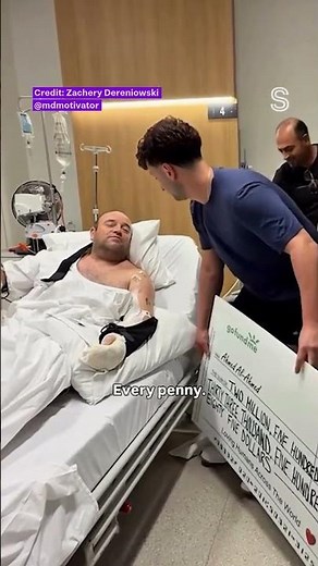 Bondi hero Ahmed al Ahmed receives NZ$2.8m cheque in hospital bed | Stuff.co.nz
