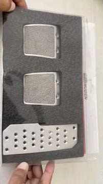 How to Install Universal Anti-Slip Aluminum Car Pedals MUGEN Brand
