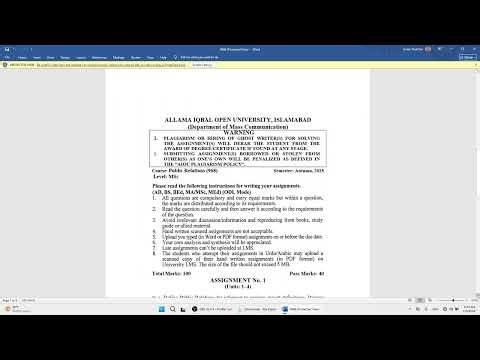 0968code aiou | 0968 assingment Question Paper | Allama Iqbal Open University Spring Semester 2026