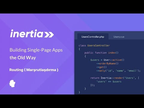 Inertia Routing Dərsi 6 | Laravel + Vue ilə Routing