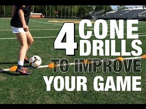 Soccer Cone Drills Beginner & Advanced