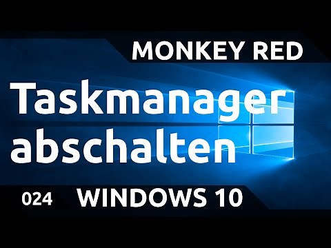 Windows 10: Taskmanager deaktivieren/aktivieren