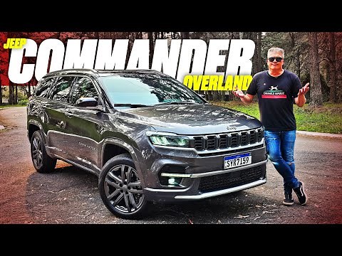 Jeep Commander Overland 2025 - AGORA COM 272 cv E TRAÇÃO 4X4. É O MELHOR SUV DE 7 LUGARES DO BRASIL?