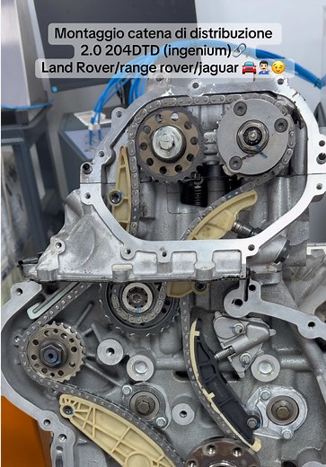 Montaggio catena di distribuzione Land Rover e Jaguar
