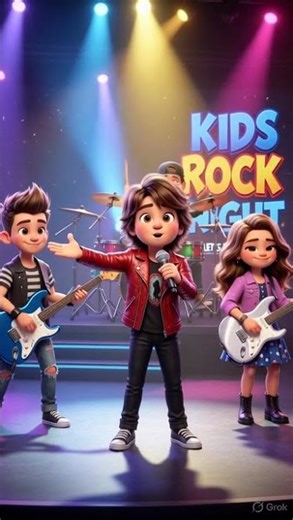 Kids Concert 🎤🔥 | Cute Band Performance #Shorts