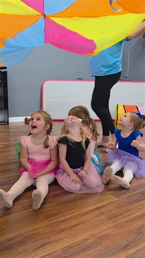 4.4K views · 31 reactions | The joy and energy these littles bring every week fills our studio!  In Tots class, we focus on the basics — movement, coordination, and teamwork — but most of all, fun! #atthebarredanceacademy #elevenandunstoppable #fyp #tots #parachute #buildingconfidence #growingthroughdance #smilesallaround #LittleDancers #StudioSmiles #cutestcrew #minimovers #dancinghearts #dancefamily #nashville #nashcountync #nashvillenc | At The Barre Dance Academy | Facebook