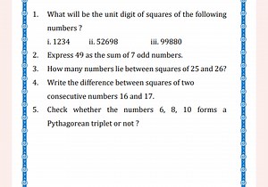 What will be the unit digit of squares of the following numbers... | Filo