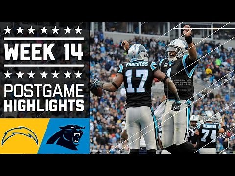 Chargers vs. Panthers | NFL Week 14 Game Highlights