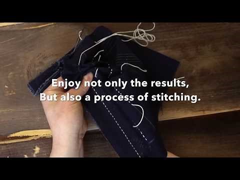 Sashiko Stitching Preview | How a Japanese Sashiko artisan understand Sashiko.