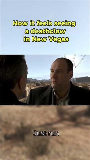 How it feels seeing a deathclaw in New Vegas #fallout #fallout4 #funny #falloutnewvegas