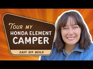 Honda Element Camper Tour: Ultimate DIY Micro RV Setup for Beginners (No Build Needed!)