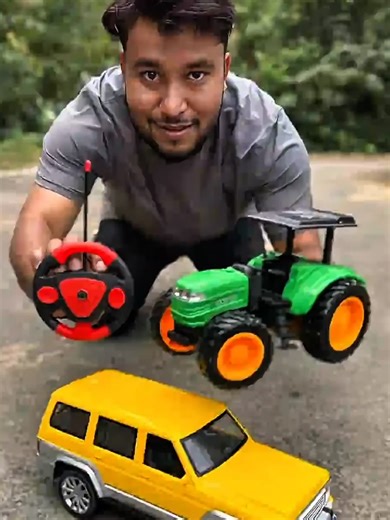Ekta Mini Tractor Unboxing vs Remote Control Car