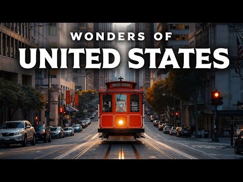 Wonders of United States l 20 Most beautiful places in USA l 4K Travel Guide