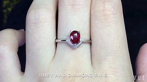 Stunning Natural Ruby rings at #CHARMES fine finishing and best price guaranteed. https://www.charmes.in/shop/jewellery/ring/ruby-ring/ | Charmes Jewelry