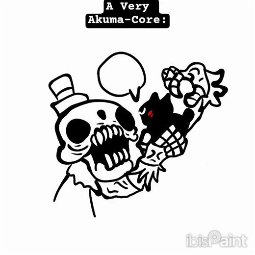 A Very Akuma Core #akuma #dragonball #speedart