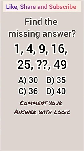 can you find a missing number? maths riddle | #shorts #maths #logicalreasoning