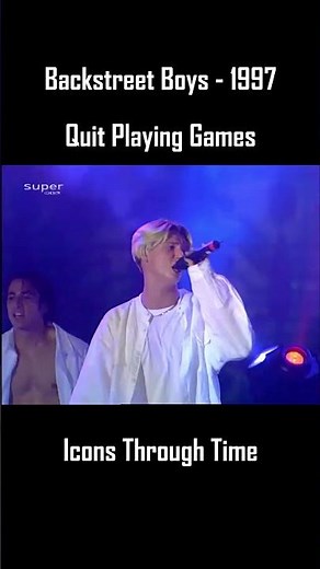 Backstreet Boys INSANE Performance In 1997 - Quit Playing Games With My Heart