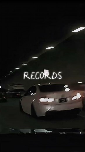 Nobody Likes The Records That You Play 🔥​​ ​#nightdrive #sportcar #lyrics #hardtechno #festivalvibes
