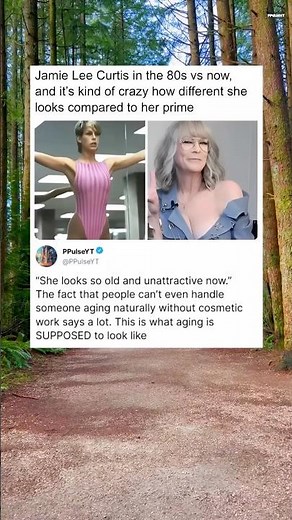 Jamie Lee Curtis in the 80s vs now