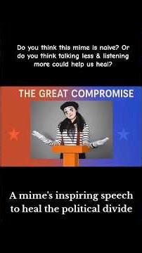 #mime #miming #clown #performanceart #comedy #politicalhumor #socialcommentary #politics #peace