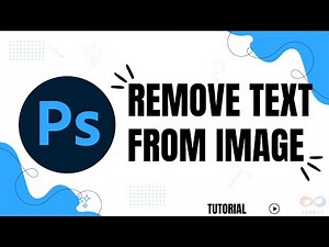 How to remove text from image in Photoshop