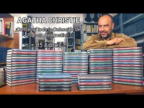 Por fin tengo toda la Colección de Agatha Christie de Planeta DeAgostini [85 libros]