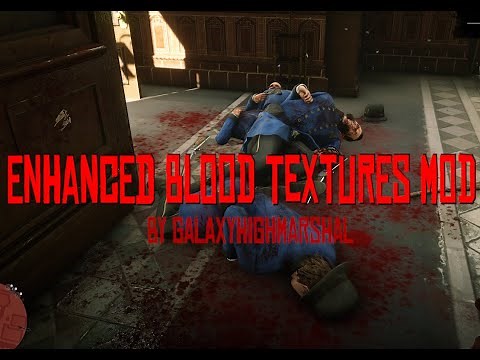 Enhanced Blood Textures Mod Red Dead Redemption 2