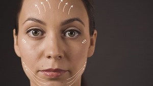Facelift Animation White Lines On Woman Stock Footage Video (100% Royalty-free) 1048462804 | Shutterstock