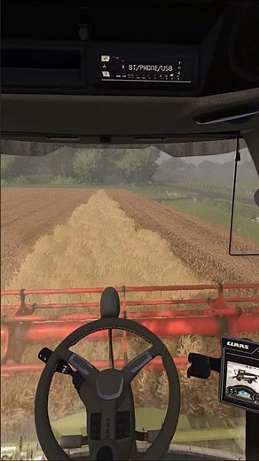 FS25 | Claas Evion 450 POV | Realistic Cab View | 4K #shorts