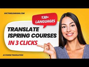 Translate iSpring Courses in Minutes | AI Localization Tool