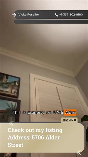 You've been looking for this home with 3 spacious bedrooms and two full baths. There's plenty of room for everyone. Welcome to 5706 Alder Street nestled in Barbe Country Estates. This ranch style home has a front porch living and outstanding value in a highly desirable location. Step inside to discover the large family room with a corner fireplace for cozy evenings. A solid brick home and move-in ready with a fairly new roof. Minutes away from Rouses grocery store, restaurants and gas stations. 