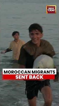 Moroccan Migrants Sent Back After Ceuta Sea Crossing As Spain Tightens Border Security #spain