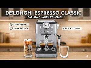 De’Longhi Classic Espresso Machine Review – Worth It for Home Coffee?