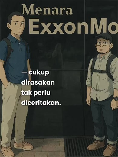 Terima kasih untuk 25 tahun Exxonmobil. Selamat datang Logo hijau. #semekgedek #offshorelife