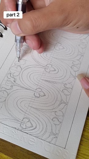 Traditional Myanmar Design Drawing | Part 2